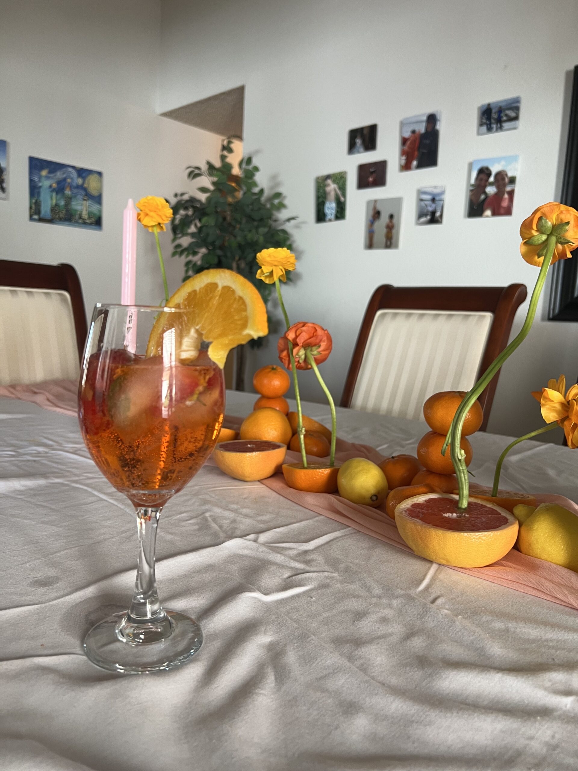 Fancy Brunch Decor- and it’s already in your Refrigerator