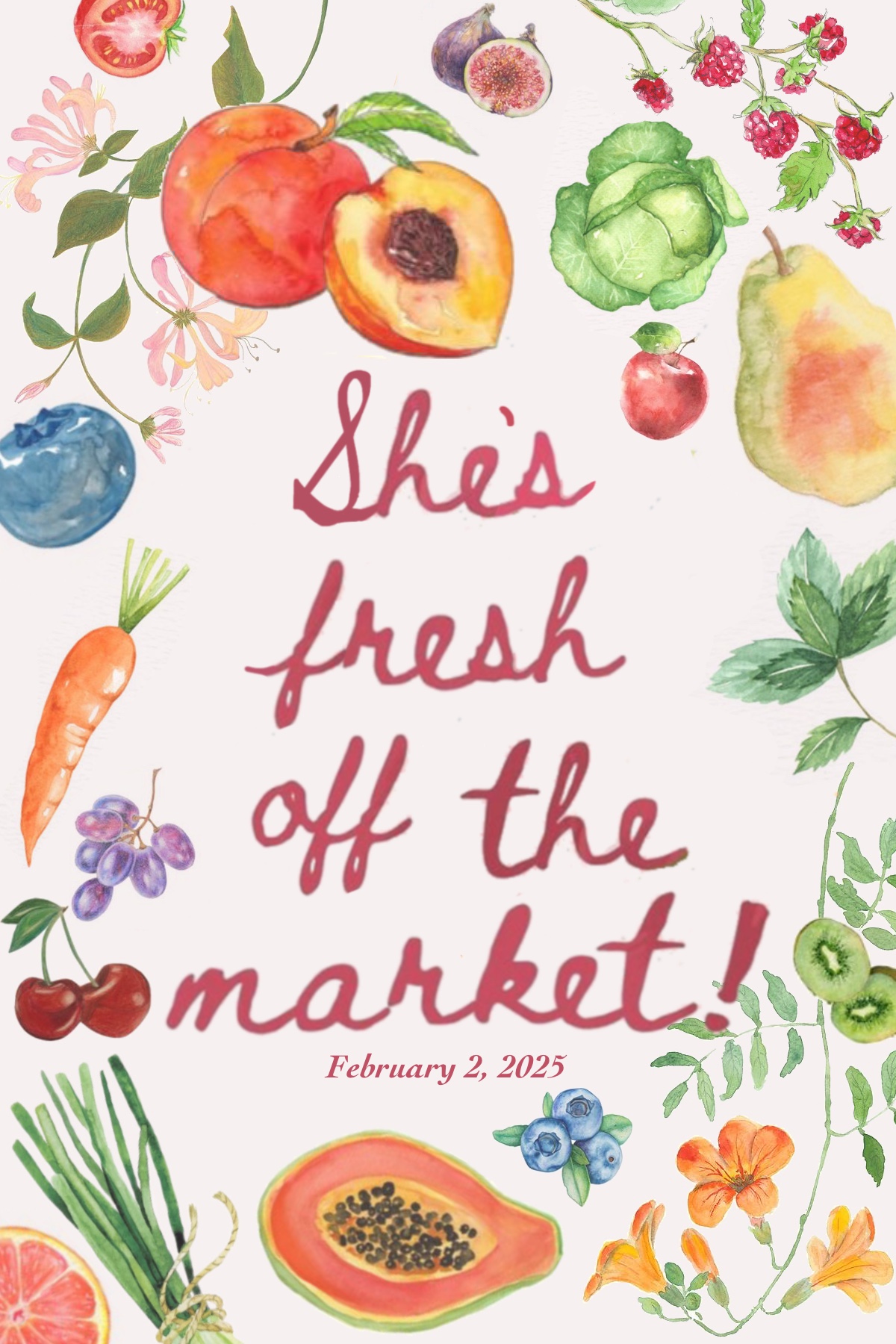 Fresh Off the Market! A theme grown with love…