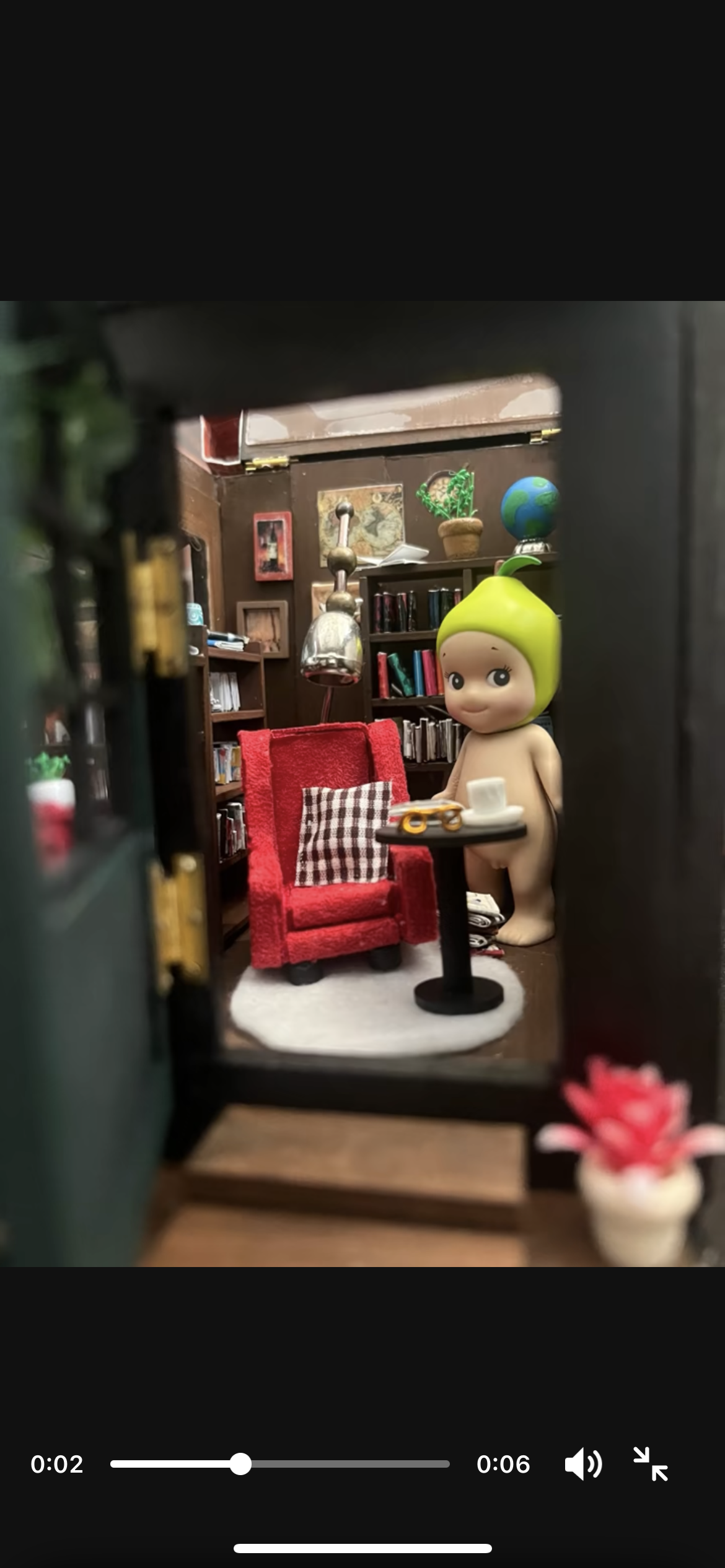 All Booked Up! A DIY Miniature Dollhouse Gift
