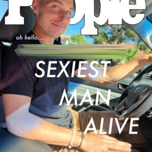 Editable PEOPLE Magazine Cover Template on Canva
